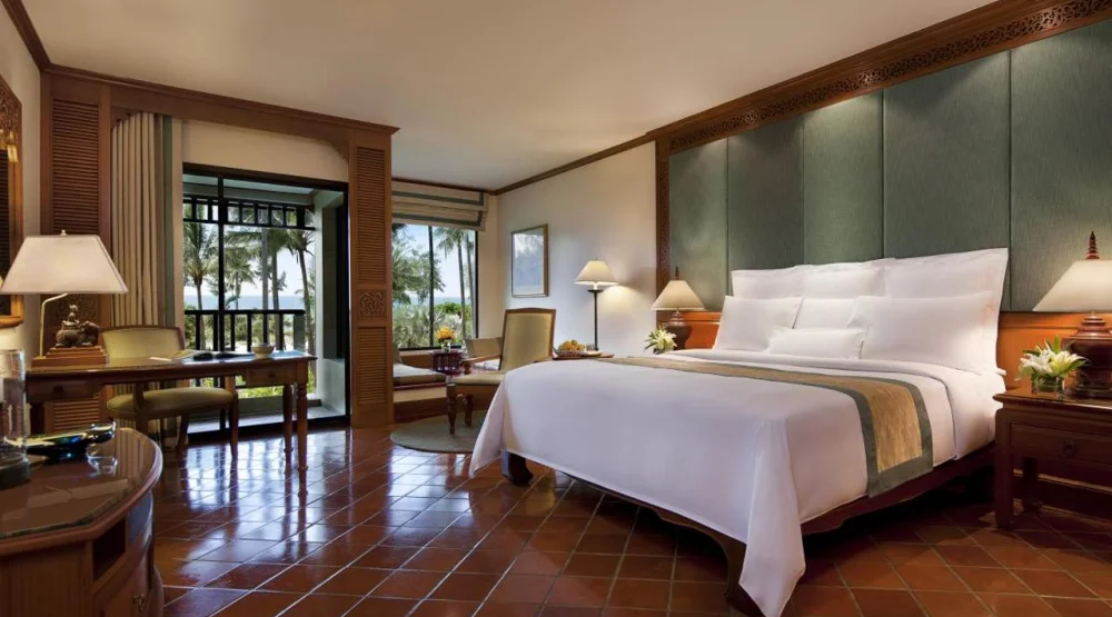 Deluxe Garden Sea, Guest Room, Two Double, Partial Sea View at JW Marriott Phuket Resort & Spa
