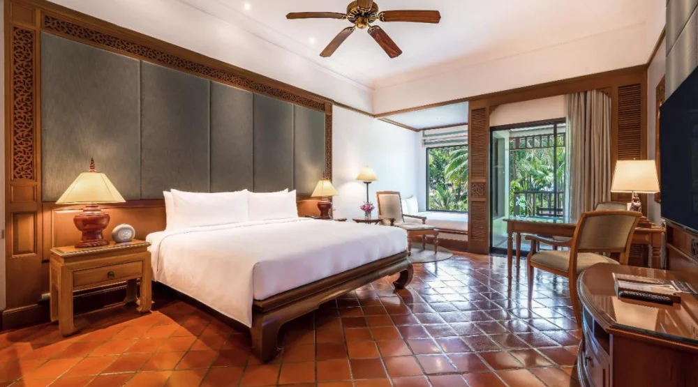 Family King Room with Balcony and Garden View - High Floor at JW Marriott Phuket Resort & Spa