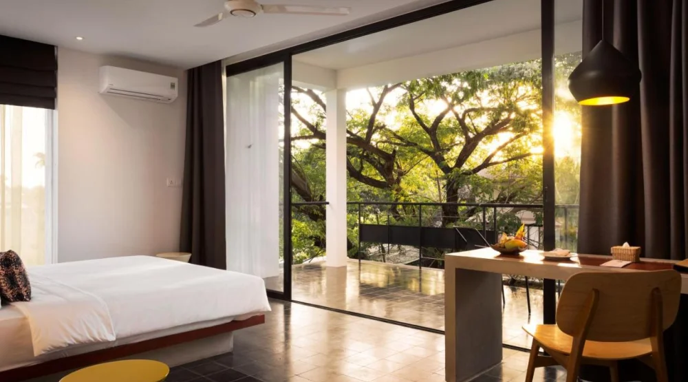 Presidential Suite with Balcony at Hillocks Hotel & Spa