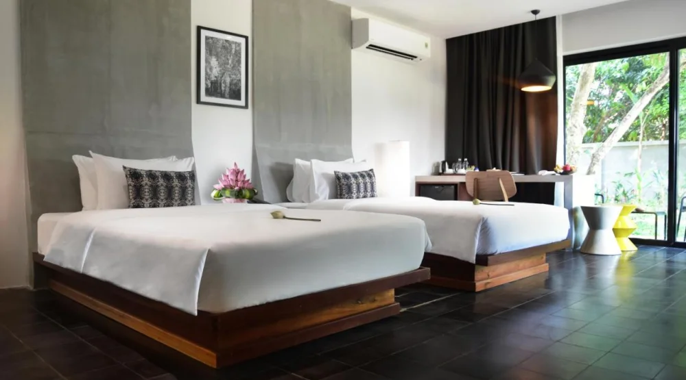 Deluxe Garden View Twin Suite at Hillocks Hotel & Spa