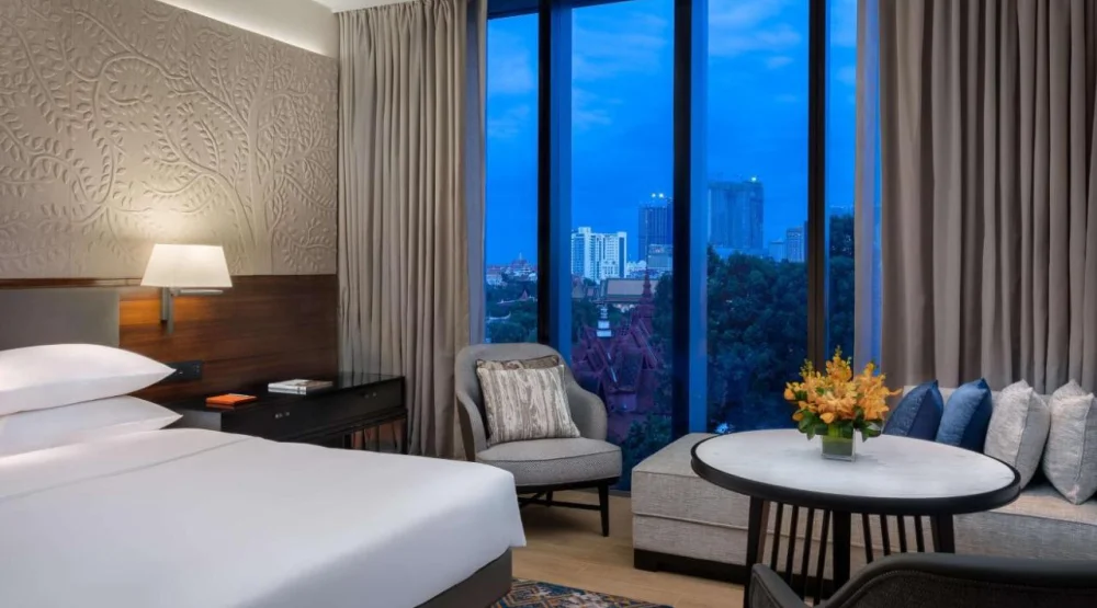 King Room with Palace View at Hyatt Regency Phnom Penh