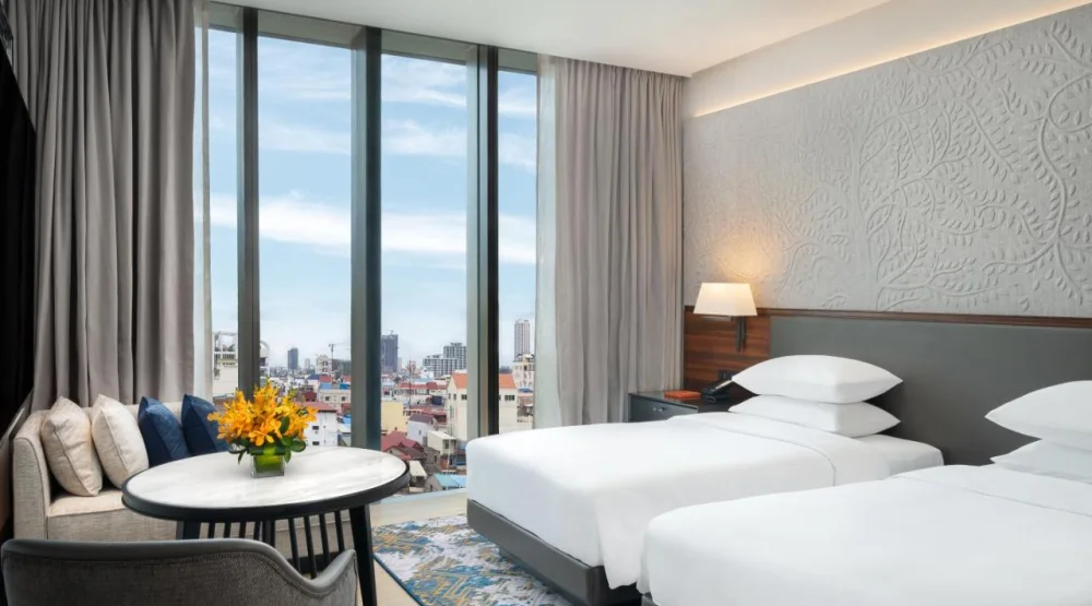 Twin Room at Hyatt Regency Phnom Penh