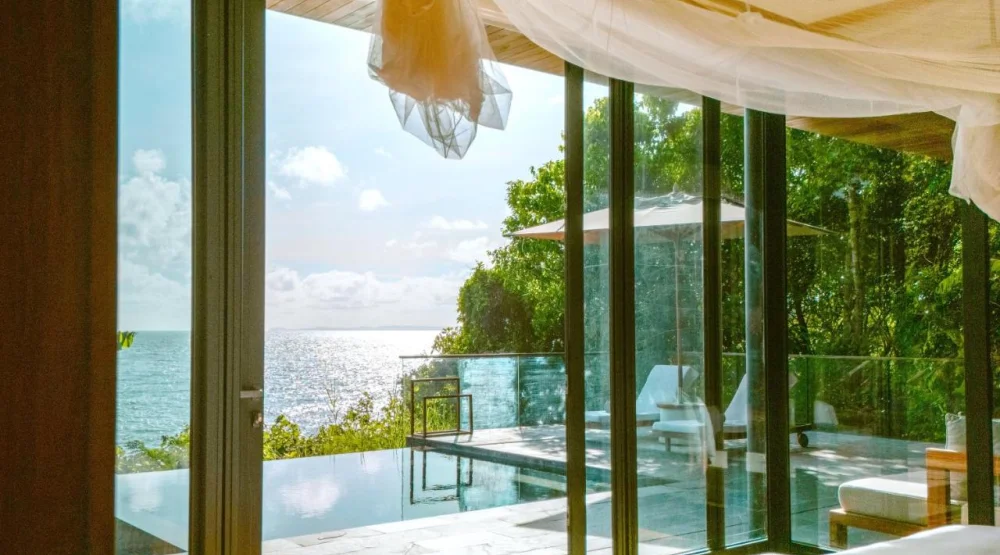 Ocean Front Pool Villa Suite at Six Senses Krabey Island