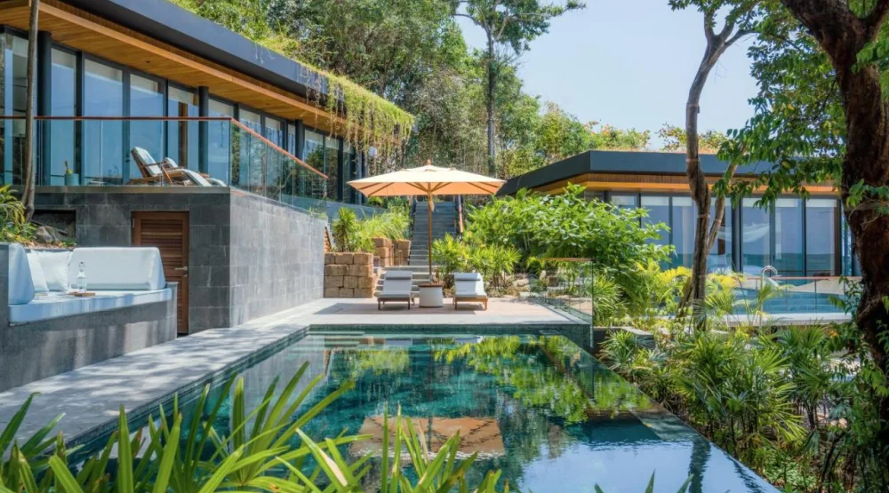 Junior Suite with Private Pool at Six Senses Krabey Island