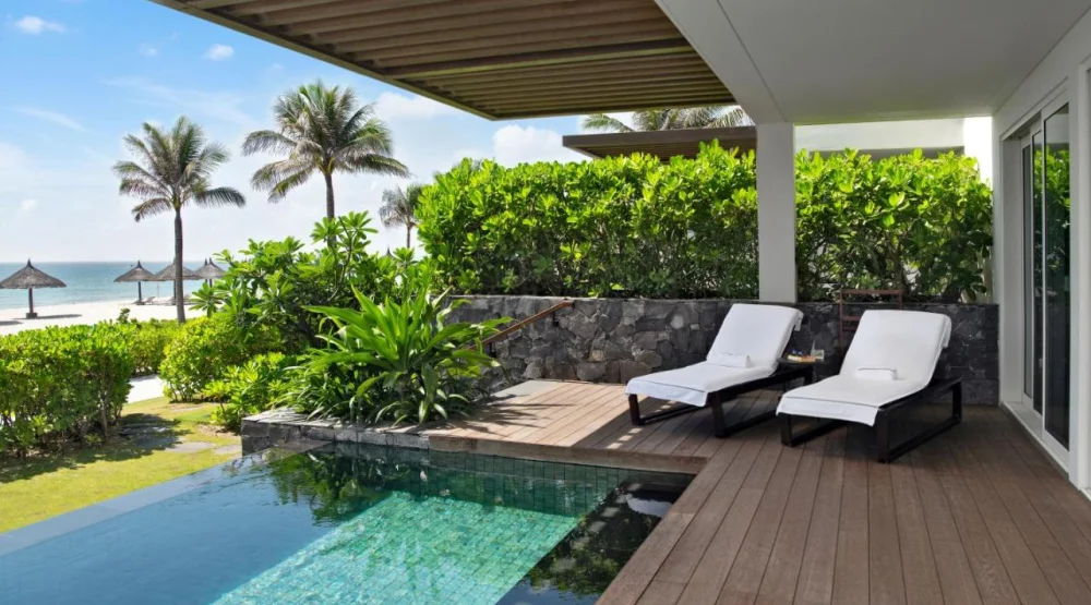 Two Bedrooms Villa, Private Pool, Beach Front- King Beds at Alma Resort Cam Ranh