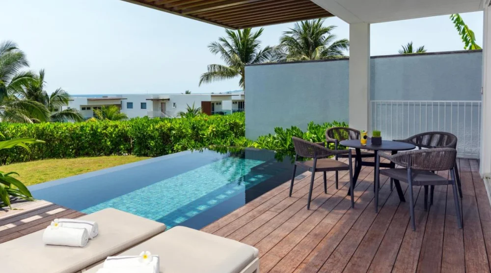 One Bedroom Villa, Private Pool, Ocean View - King Bed at Alma Resort Cam Ranh