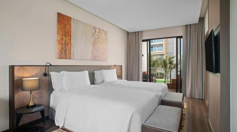 Twin Suite with Jacuzzi and Garden View at Angsana Ho Tram