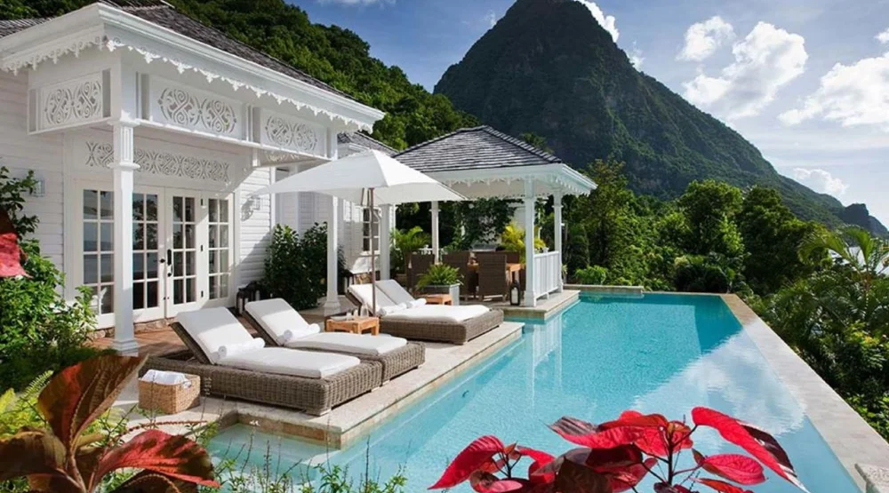 Four Bedroom Ocean Front Residence at Sugar Beach A Viceroy Resort