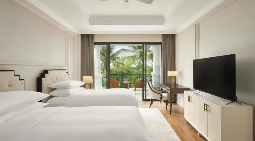 Three Bedroom Premier Villa, Garden View with Private Pool at Danang Marriott Resort & Spa Non Nuoc Beach Villas