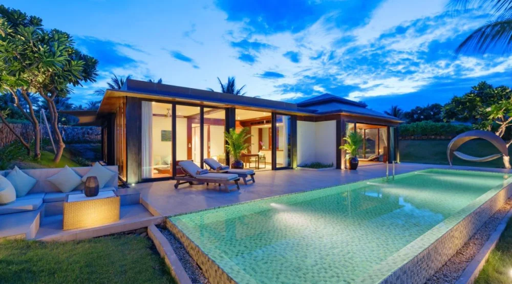 Two Bedroom Ocean View Pool Villa at Fusion Resort Cam Ranh