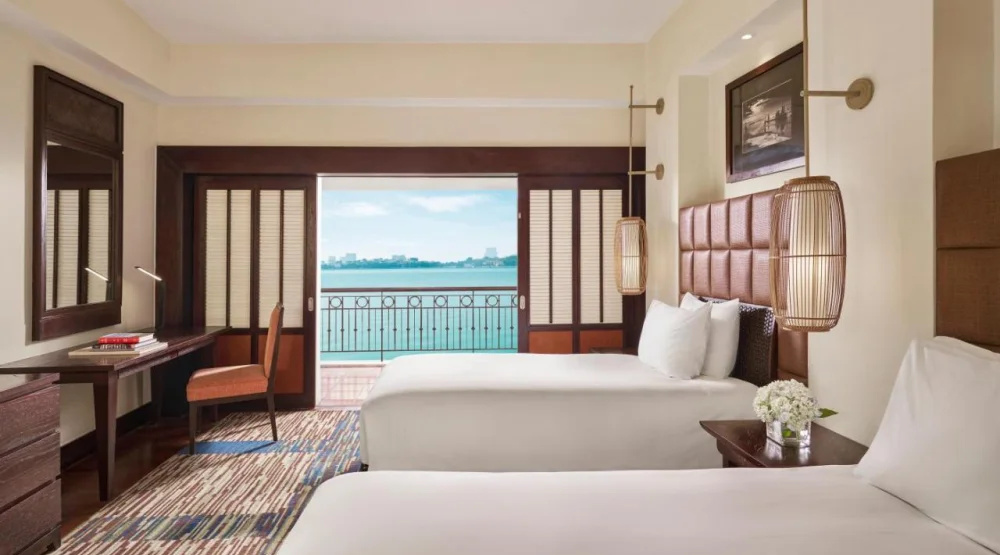 Classic Twin Room with Overwater Lake View at Intercontinental Hanoi Westlake