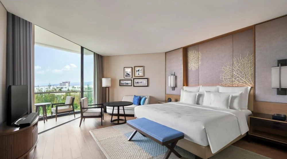 Classic King Room with Balcony and Ocean View at Intercontinental Phu Quoc Long Beach Resort