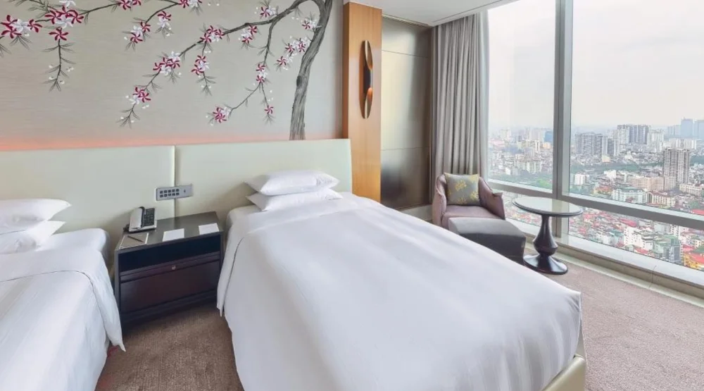 Deluxe Twin Room at Lotte Hotel Hanoi