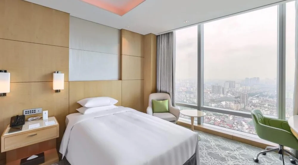 Club Deluxe Twin Room at Lotte Hotel Hanoi