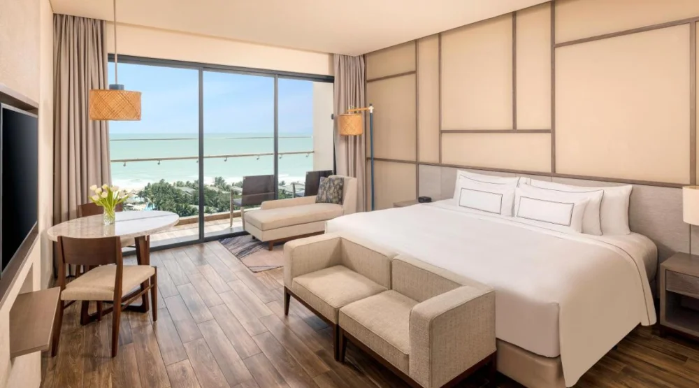 Deluxe Double Or Twin Room with Balcony - Ocean View at Melia Ho Tram Beach Resort