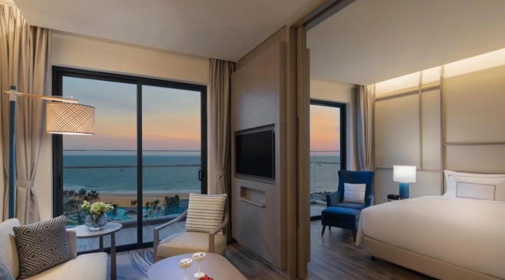 Two Bedroom Family Suite Ocean View at Melia Ho Tram Beach Resort