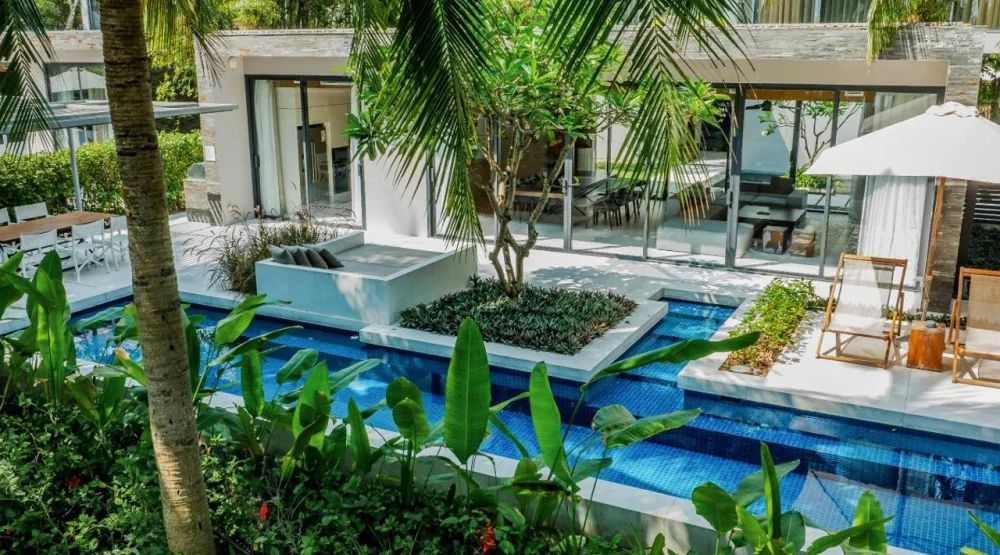 Premier Three Bedroom Garden Villa with Private Pool at Naman Retreat