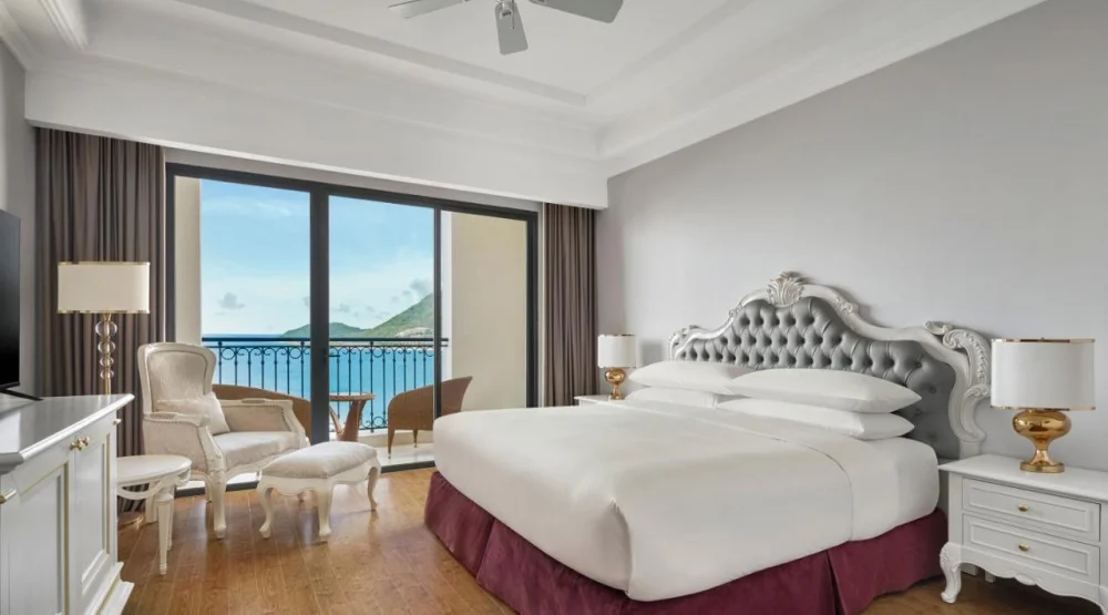 Deluxe, Ocean View King with Balcony at Nha Trang Marriott Resort & Spa Hon Tre Island