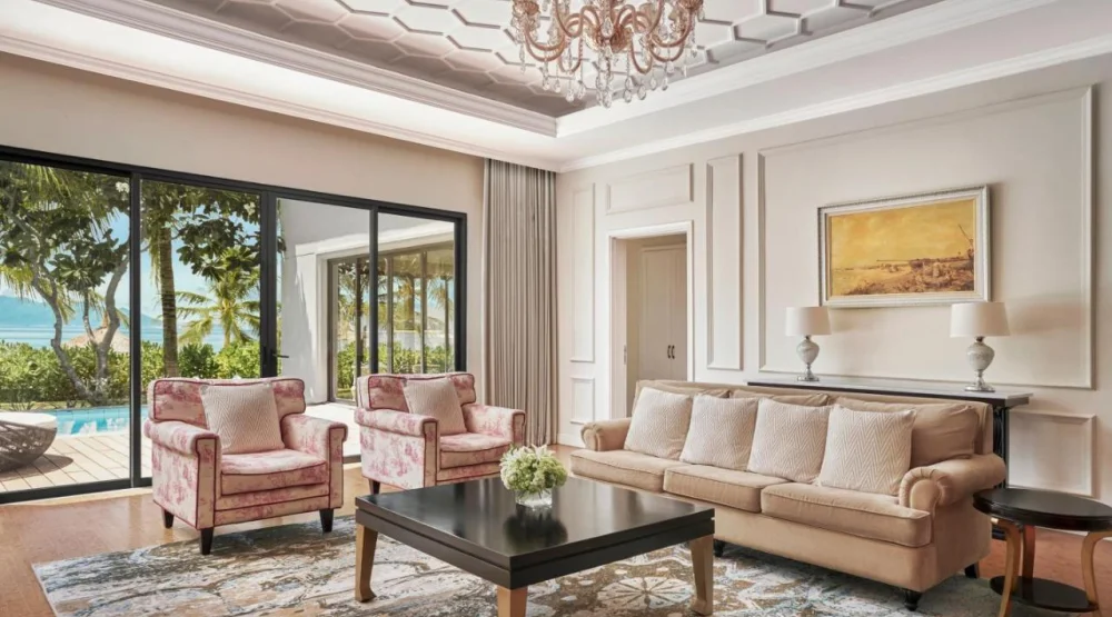 4-bedroom Villa, Ocean View with Private Pool at Nha Trang Marriott Resort & Spa Hon Tre Island