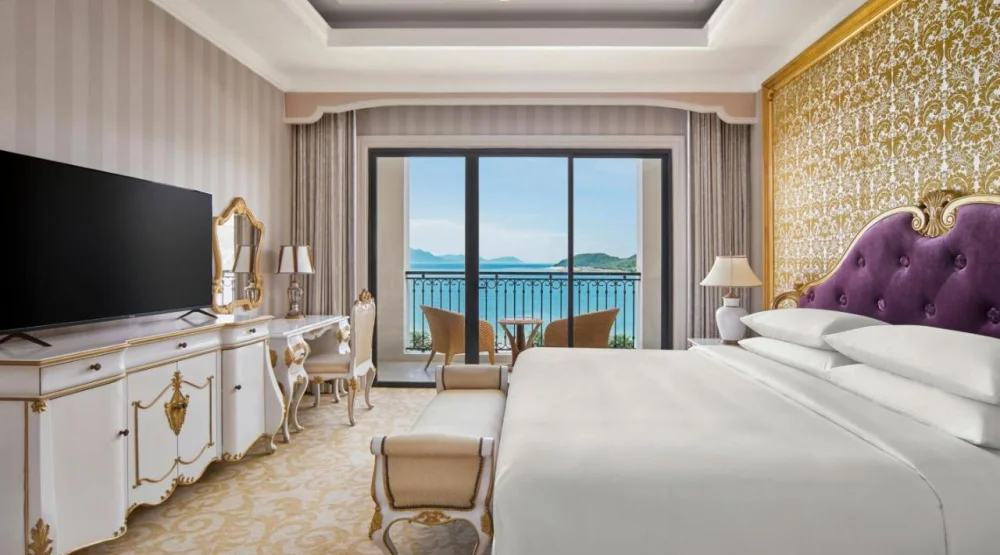Executive Suite, Ocean View with Balcony at Nha Trang Marriott Resort & Spa Hon Tre Island
