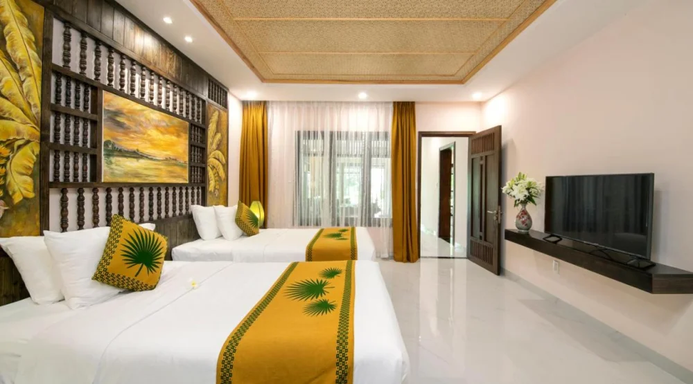 Two Bedroom Villa with Garden View at Palm Garden Beach Resort & Spa