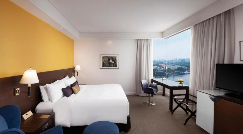 Deluxe King Room with Lake View at Pan Pacific Hanoi