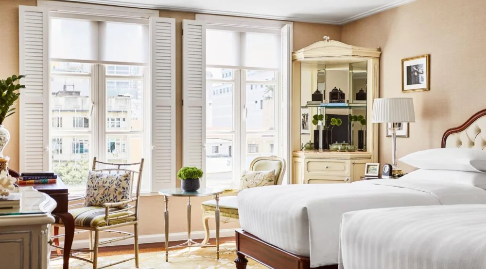 Twin Room with City View at Park Hyatt Saigon