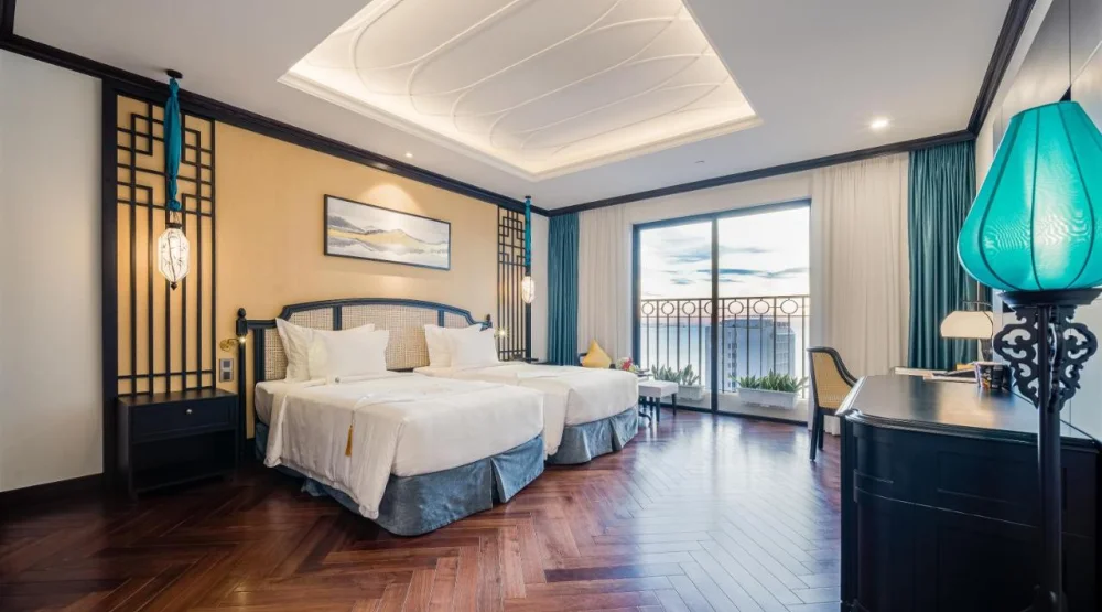 Deluxe Double Or Twin Room with Ocean View at Potique Hotel