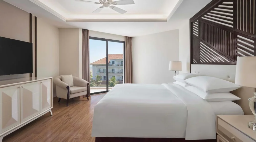 Deluxe King Room with Balcony at Renaissance Danang Hoi An Resort & Spa