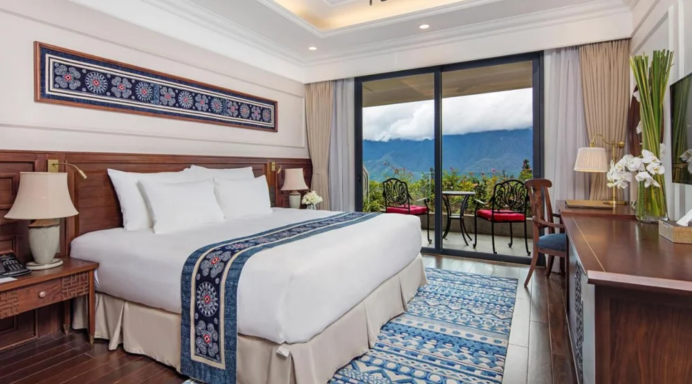 Balcony Classic Mountain at Silk Path Grand Sapa Resort & Spa