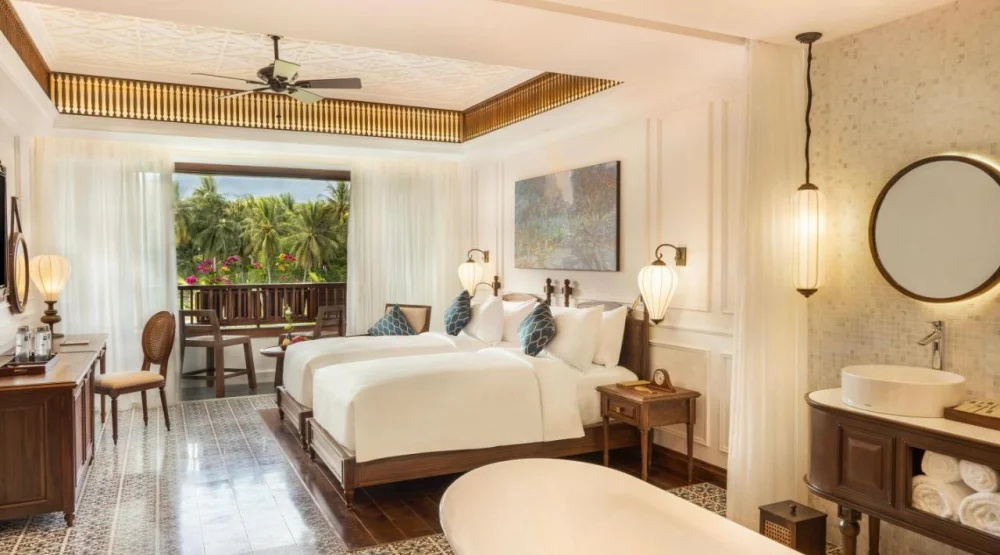 Deluxe Twin Room at The Anam Mui Ne