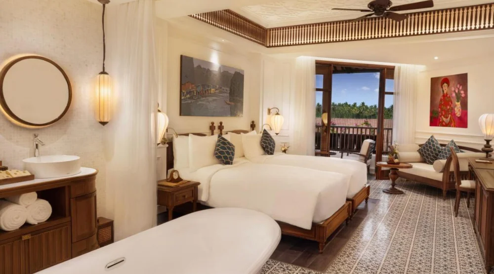 Sea View Twin Room at The Anam Mui Ne