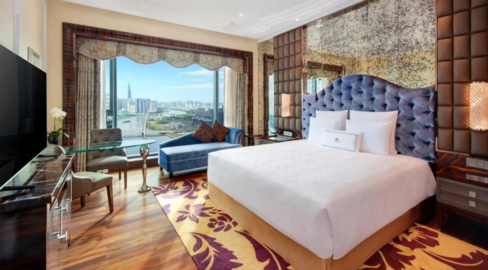 Deluxe King Room High Floor at The Reverie Saigon