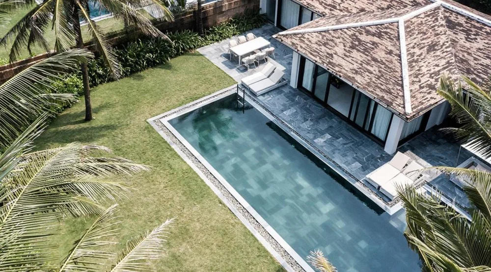 Three Bedroom Villa with Private Pool - Ocean Front at Tia Wellness Resort