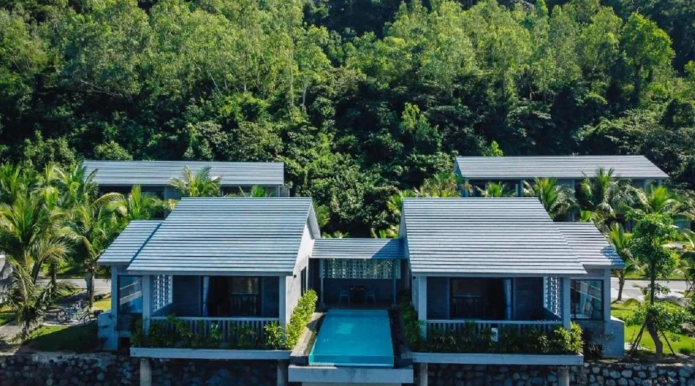 Two Bedrooms Lagoon View Pool Villa at Vedana Lagoon Resort & Spa