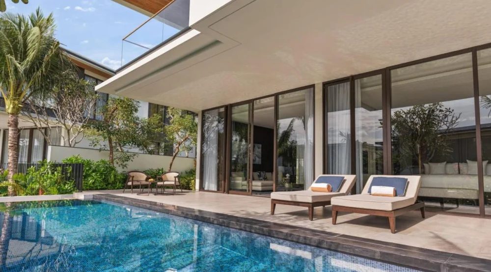 Lush Villa Two Bedroom with Pool at Villa Le Corail Gran Melia