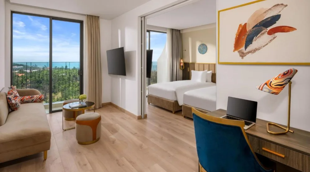 Two Bedroom Suite with Ocean View at Wyndham Hoi An Royal Beachfront Resort