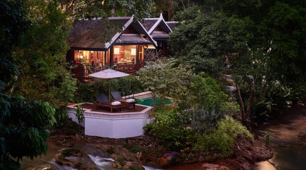 Waterfall Pool Villas King at Rosewood Luang Prabang