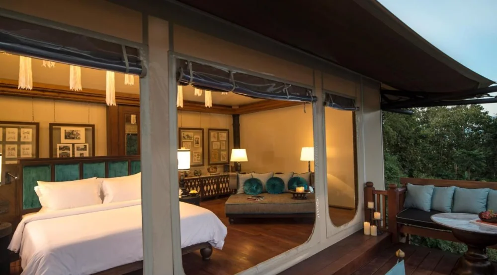 Hilltop Tent at Rosewood Luang Prabang