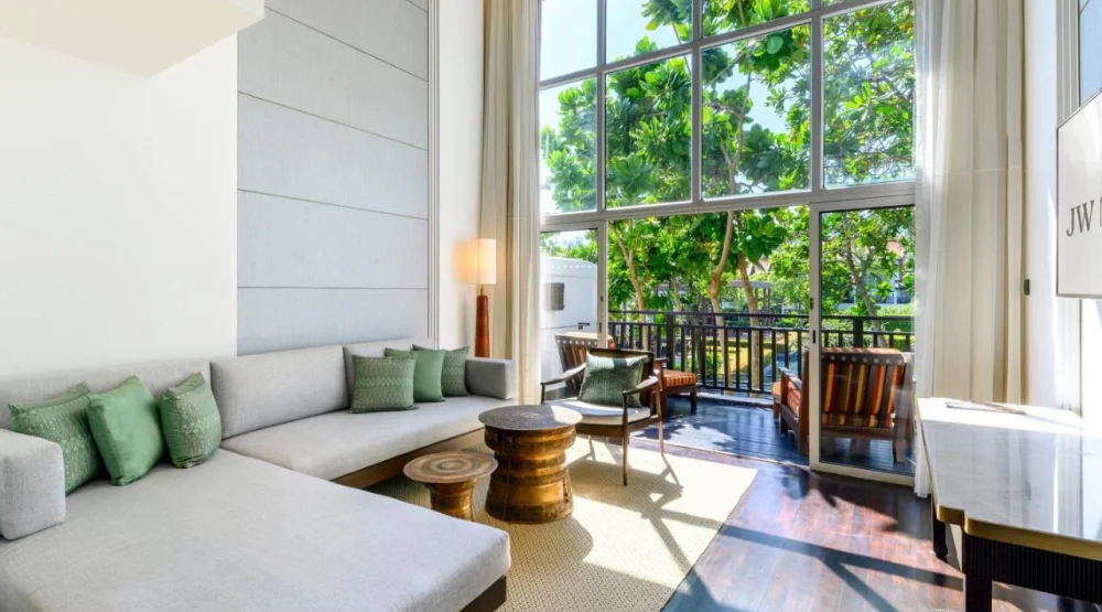One Bedroom Duplex King Suite with Sofa Bed at JW Marriott Khao Lak Resort & Spa
