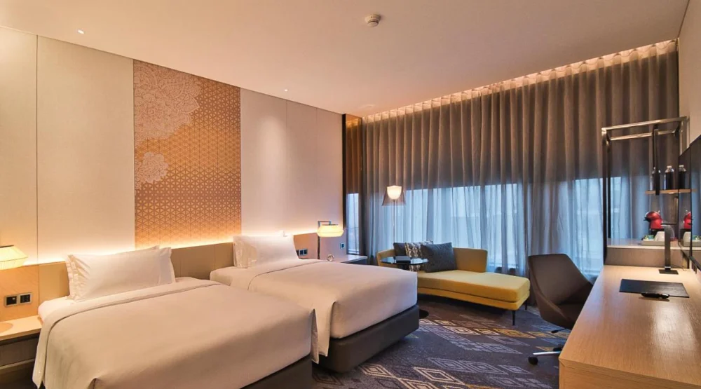 Deluxe Twin Room at EQ Kuala Lumpur