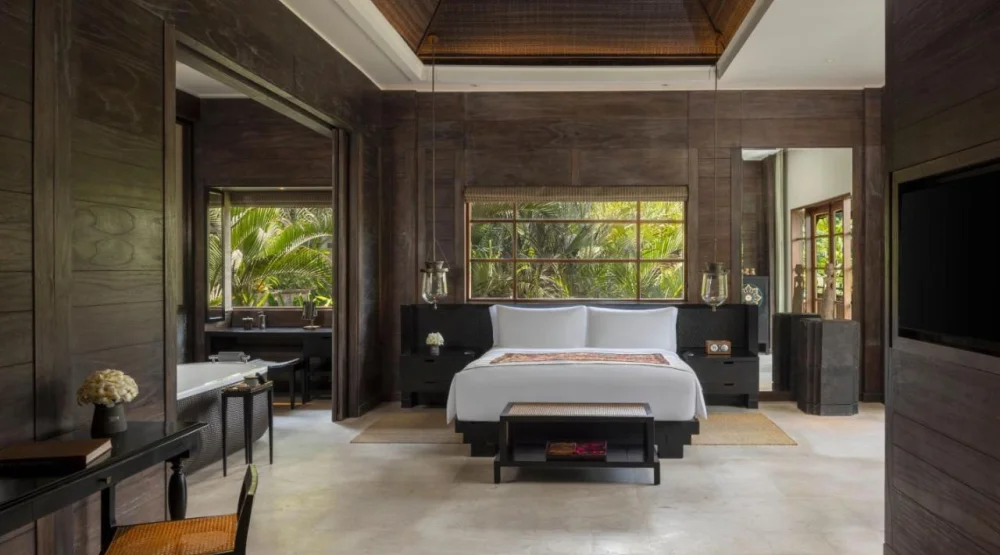 Reserve Suite, One Bedroom Suite, One King, Resort View, Balcony at Mandapa Ritz-Carlton Reserve