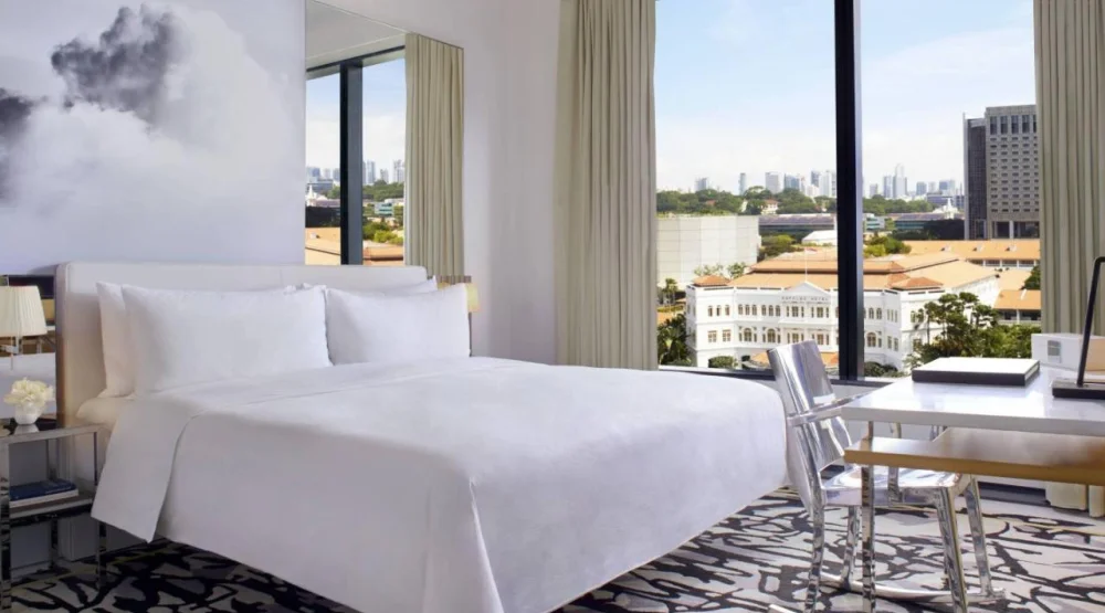 Deluxe, Guest Room, One King at JW Marriott Singapore South Beach