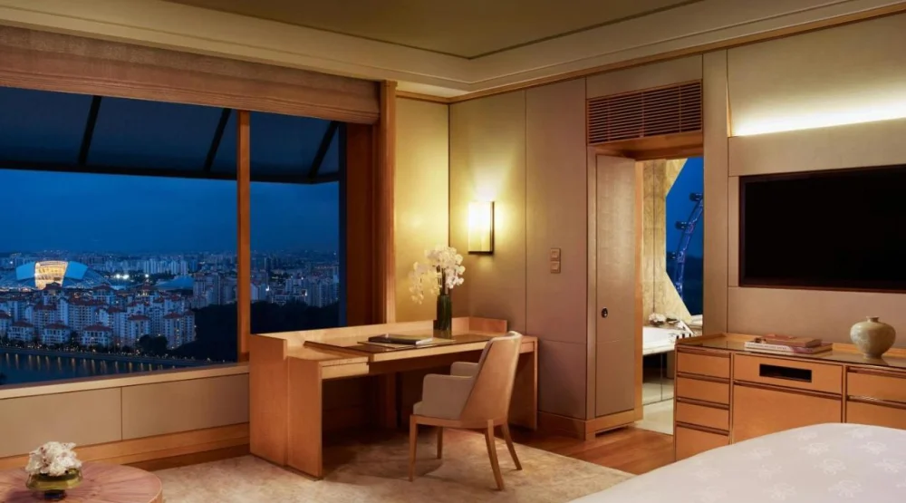 Elevated Kallang, One King Bed, Kallang Precinct View, High Floor at The Ritz-Carlton Millenia Singapore