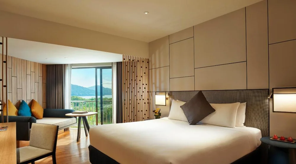 Deluxe Double Seafacing Room at Parkroyal Penang Resort
