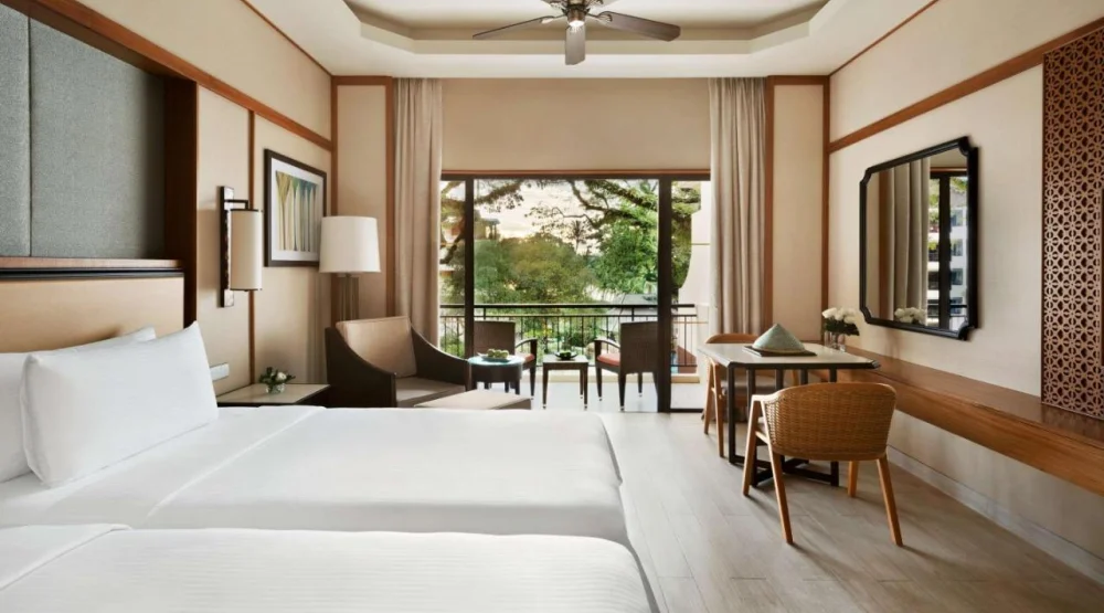 Deluxe Twin Room with Garden View - Garden Wing at Shangri-La Rasa Sayang Penang