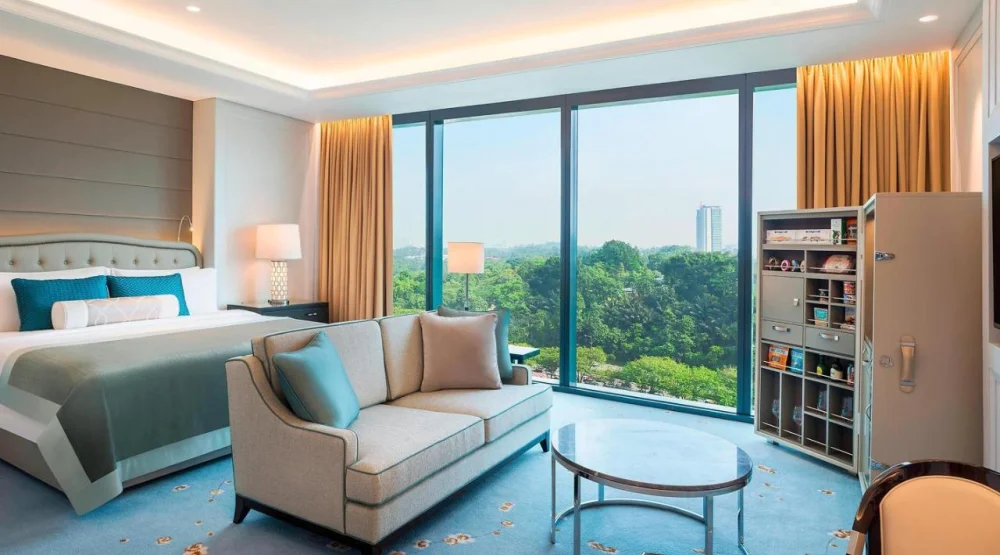 Guest Room, One King, City View at The St. Regis Kuala Lumpur