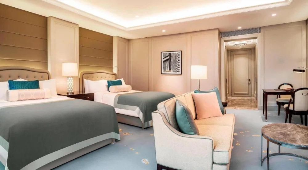 Guest Room, Two Queen, City View at The St. Regis Kuala Lumpur