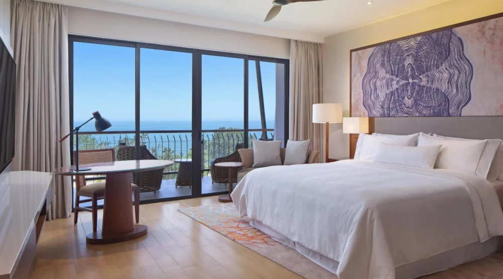 One King Bed, Sea View, Guest Room at The Westin Desaru Coast Resort