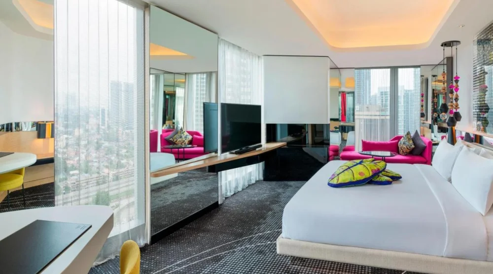 Premier, Guest Room, One King at W Kuala Lumpur